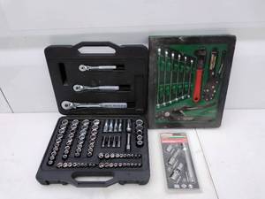 lot 75 image: Pair of Craftsman Wrench and Socket Sets