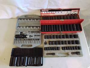 lot 85 image: Lot of 5 Different Socket Sets