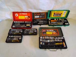 lot 89 image: 7 Different Socket Sets
