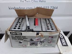 lot 116 image: Pro Tech 10 Bench Saw
