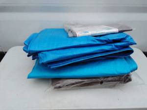 lot 132 image: 7 Tarps