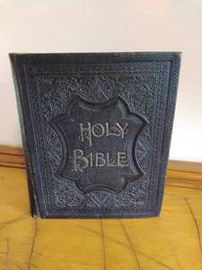 lot 169 image: Old Holy Bible