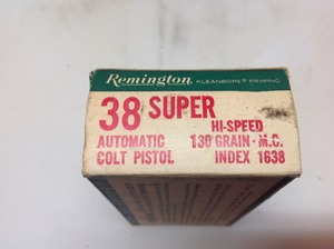lot 13 image: 38 Auto 130 Grain Hi-Speed Shells