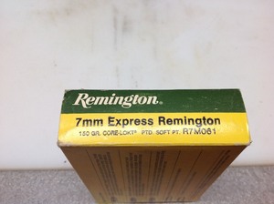 lot 17 image: Remington 7mm Express 150 Gr
