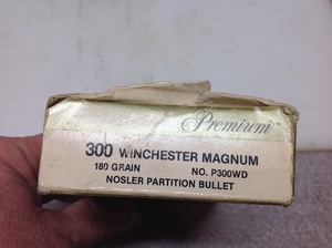lot 24 image: 300 Winchester Magnum 180 Gr Bullets