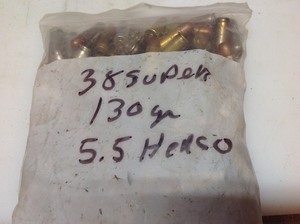 lot 27 image: 38 Super 130 Gr Bullets