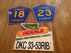 lot 60 image: County Road Signs & Dekalb Sign