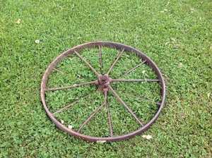 lot 96 image: Steel Wheel
