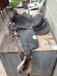 lot 84 image: Saddle