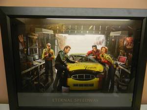 lot 15 image: Eternal Speedway by Chris Consani 37x29 - SEE PICTURES
