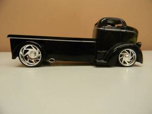 lot 25 image: JADA 1947 Ford COE D-Rods Wrecker Roll Back 124 Scale Diecast Car Hauler Truck - NICE - SEE PICTURES