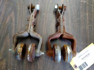 lot 36 image: (2) Trolleys...