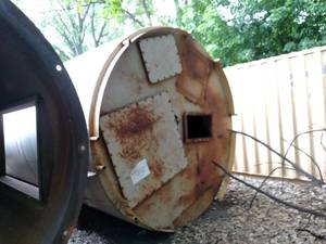 lot 2 image: Sand Silo, 96 Diameter, 24 High,...