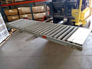 lot 53 image: Rapistan Roller Conveyor, 84x24, No...