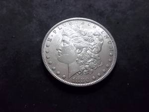 1880 Morgan Silver Dollar