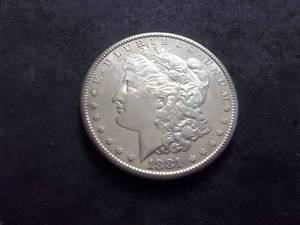 1881 S Morgan Silver Dollar
