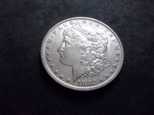 1882 O Morgan Silver Dollar
