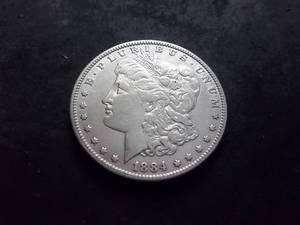 1884 Morgan Silver Dollar
