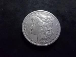 1890 O Morgan Silver Dollar