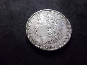 1896 Morgan Silver Dollar