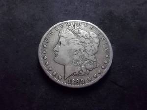 1899 O Morgan Silver Dollar
