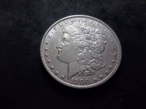 1900  Morgan Silver Dollar