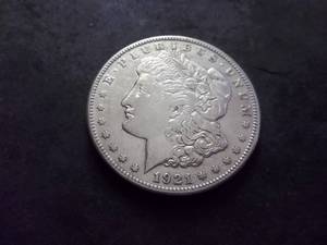 1921 S Morgan Silver Dollar
