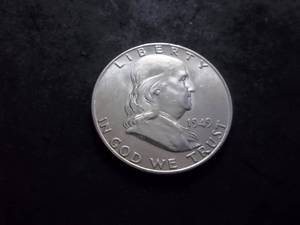 1949 D Franklin Half Dollar