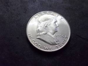 1950 D Franklin Half Dollar