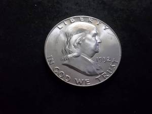 1952 D Franklin Half Dollar