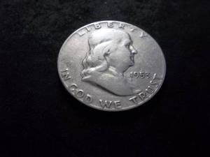 1953 D Franklin Half Dollar