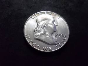1956 Franklin Half Dollar