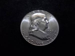 1957 Franklin Half Dollar