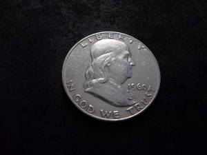 1960 D Franklin Half Dollar