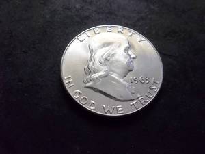 1963 D Franklin Half Dollar