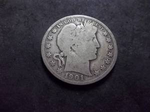 1901 Barber Half Dollar