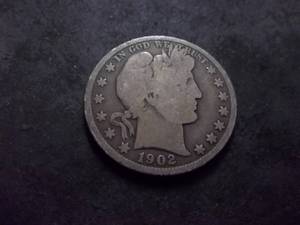 1902 Barber Half Dollar