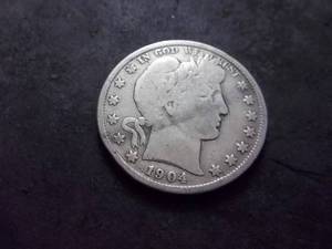 1904 Barber Half Dollar