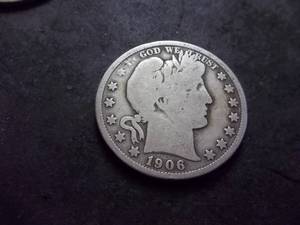 1906 Barber Half Dollar