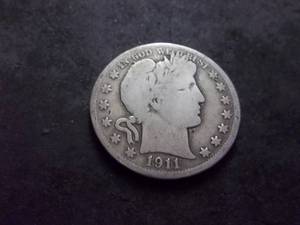 1911 Barber Half Dollar