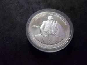 George Washington 250th Birthday Commemorative Silver Proof Half Dollar