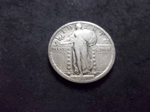 1917 Standing Liberty Quarter Type 2