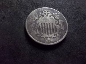 1867 Shield Nickel
