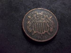 1868 2-Cent Piece