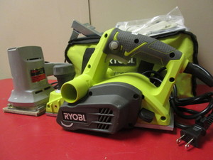 lot 909 image: RYOBI POWER PLANER, SKIL HI-SPEED SANDER