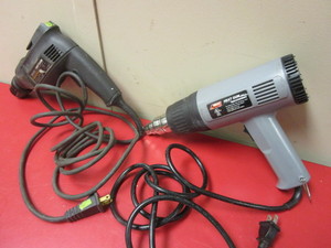 lot 911 image: CRAFTSMAN INDUSTRIAL 38 DRILL, AMERICAN TOOL EXCHANGE HEAT GUN