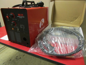 lot 921 image: LOTOS MIG175 MIG WELDER, WITH SPOOL GUN, MIG WIRE, MORE - NEW