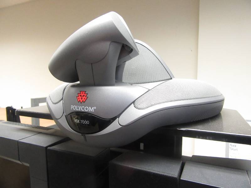 Large Polycom Rolling Cart Noc Control Center&nbsp