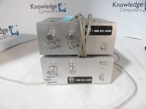 Lot of 2 TOA Model BG-10 Audio Equipment