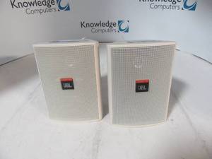 Lot of 2 JBL Speakers wwall mounts